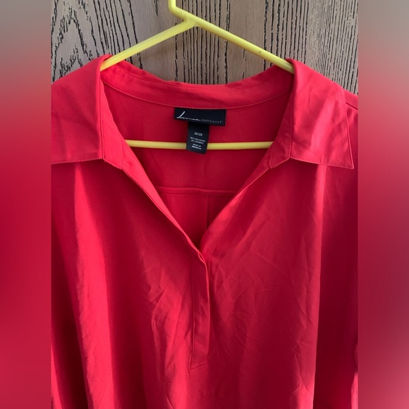 Lane Bryant Cap Sleeve Mini Summer V-Neck Dress - Picture 2 of 8